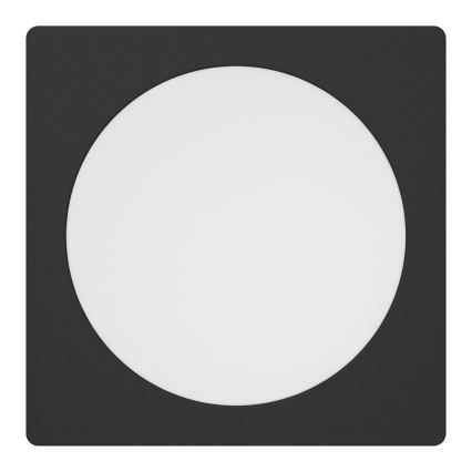 Eglo - LED Podhledové svítidlo LED/10,5W/230V 2700/4000/6500K 16,6x16,6 cm černá