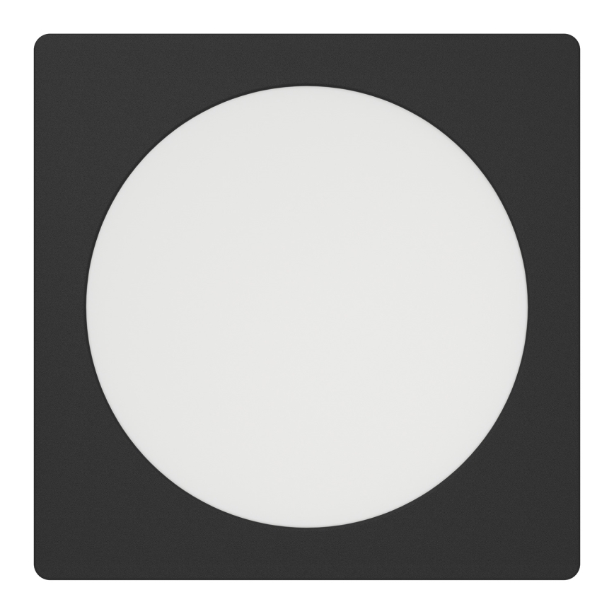 Eglo - LED Podhledové svítidlo LED/10,5W/230V 2700/4000/6500K 16,6x16,6 cm černá