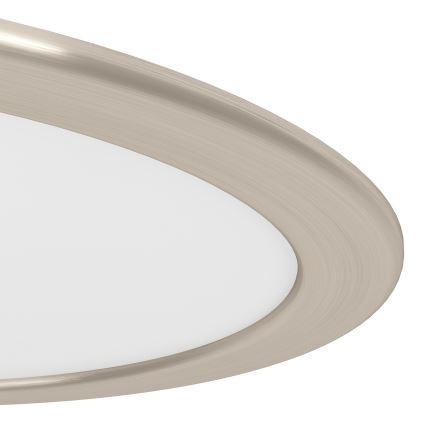Eglo - LED Podhledové svítidlo LED/18,5W/230V 2700/4000/6500K pr. 21,6 cm matný chrom