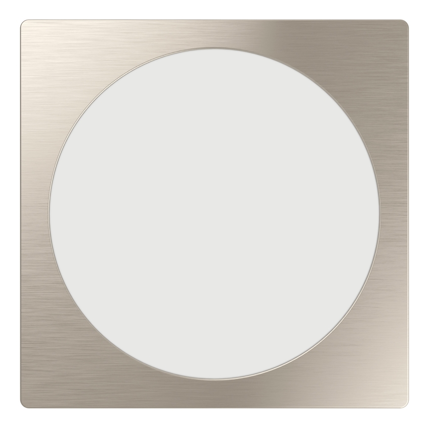 Eglo - LED Podhledové svítidlo LED/18,5W/230V 2700/4000/6500K 21,6x21,6 cm matný chrom