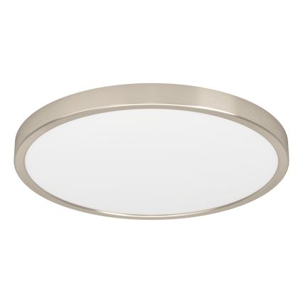 Eglo - LED RGBW Stmívatelné koupelnové stropní svítidlo LED/17,5W/230V 2700-6500K pr. 38,9 cm IP44 matný chrom