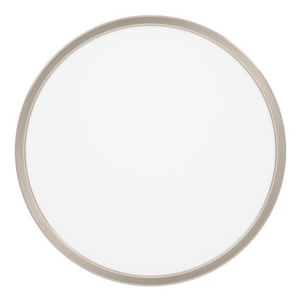 Eglo - LED RGBW Stmívatelné koupelnové stropní svítidlo LED/17,5W/230V 2700-6500K pr. 38,9 cm IP44 matný chrom