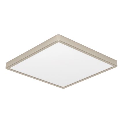 Eglo - LED RGBW Stmívatelné koupelnové stropní svítidlo LED/17,8W/230V 2700-6500K 39x39 cm IP44 matný chrom