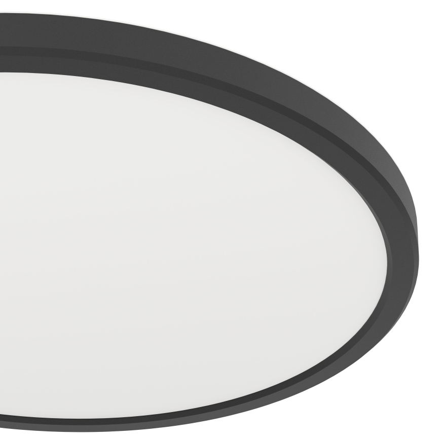 Eglo - LED Koupelnové stropní svítidlo LED/13,9W/230V 2700/4000/6500K pr. 30 cm IP44 černá