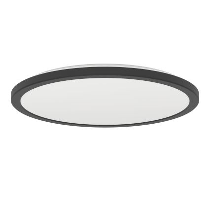 Eglo - LED Koupelnové stropní svítidlo LED/18,5W/230V 2700K/4000K/6500K pr. 38,9 cm IP44 černá