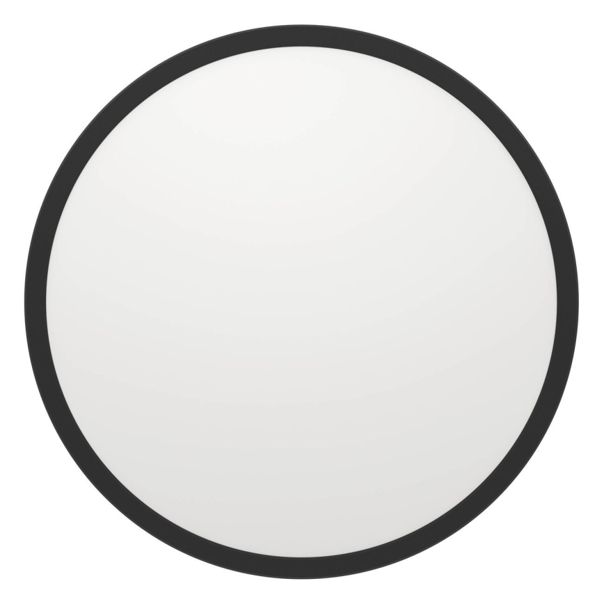 Eglo - LED Koupelnové stropní svítidlo LED/16,8W/230V 2700/4000/6500K pr. 50 cm IP44 černá
