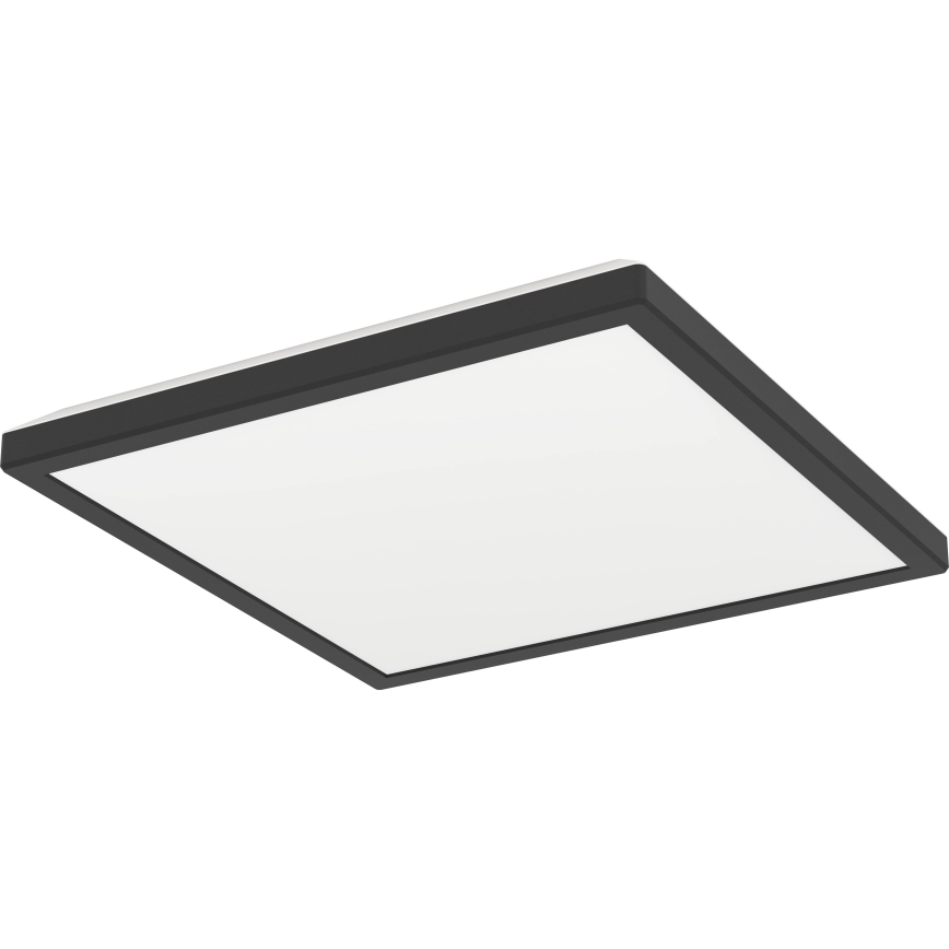 Eglo - LED Koupelnové stropní svítidlo LED/13,4W/230V 2700/4000/6500K 29x29 cm IP44 černá
