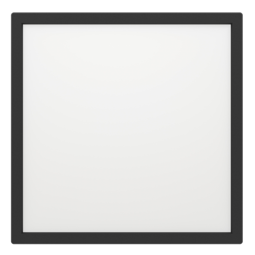 Eglo - LED Koupelnové stropní svítidlo LED/13,4W/230V 2700/4000/6500K 29x29 cm IP44 černá
