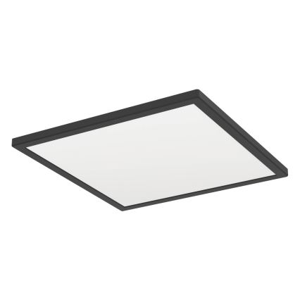 Eglo - LED Koupelnové stropní svítidlo LED/17,6W/230V 2700/4000/6500K 39x39 cm IP44 černá