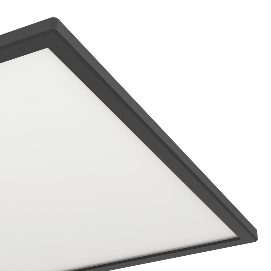 Eglo - LED Koupelnové stropní svítidlo LED/17W/230V 2700/4000/6500K 50x50 cm IP44 černá
