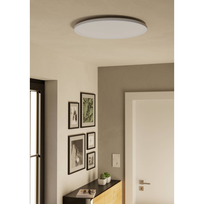 Eglo - LED Koupelnové stropní svítidlo LED/16,8W/230V 2700/4000/6500K pr. 50 cm IP44 bílá
