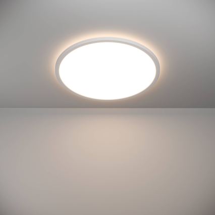 Eglo - LED Koupelnové stropní svítidlo LED/16,8W/230V 2700/4000/6500K pr. 50 cm IP44 bílá