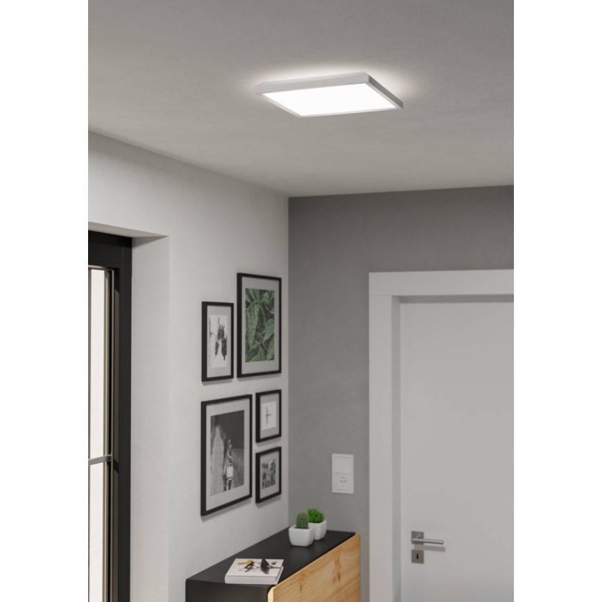 Eglo - LED Koupelnové stropní svítidlo LED/13,4W/230V 2700/4000/6500K 29x29 cm IP44 bílá