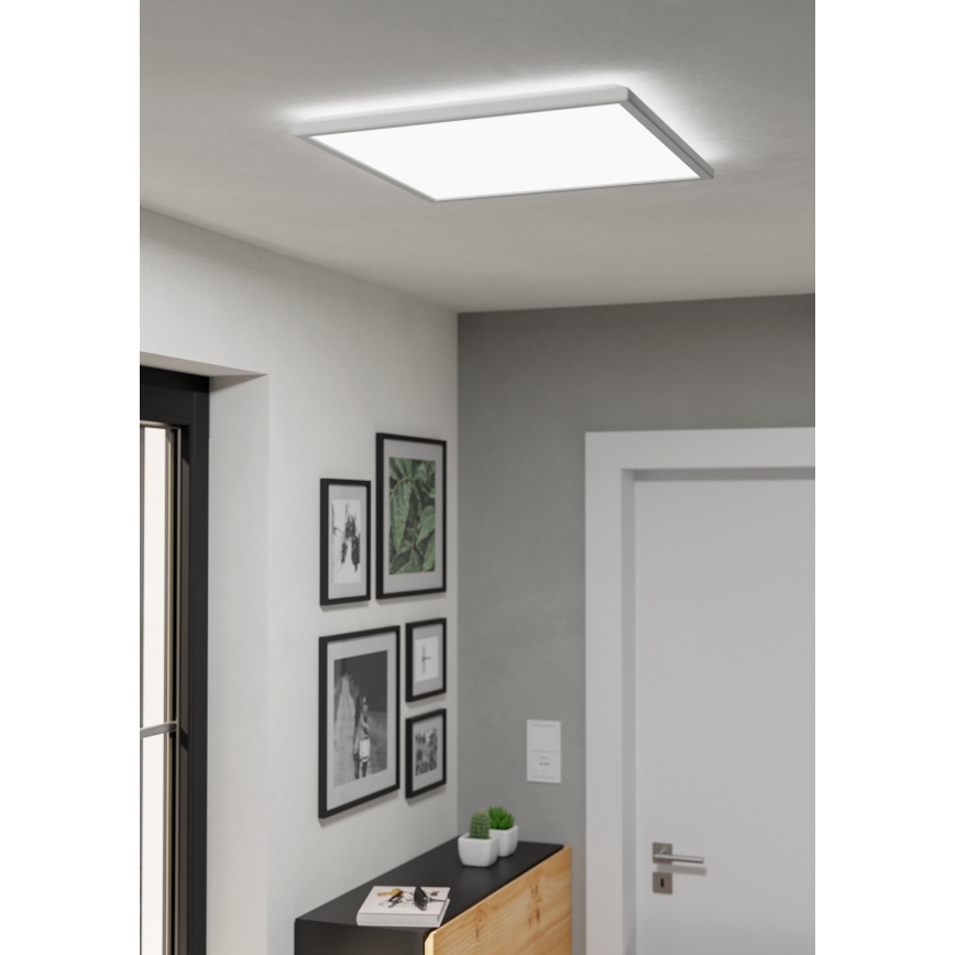 Eglo - LED Koupelnové stropní svítidlo LED/17W/230V 2700/4000/6500K 50x50 cm IP44 bílá