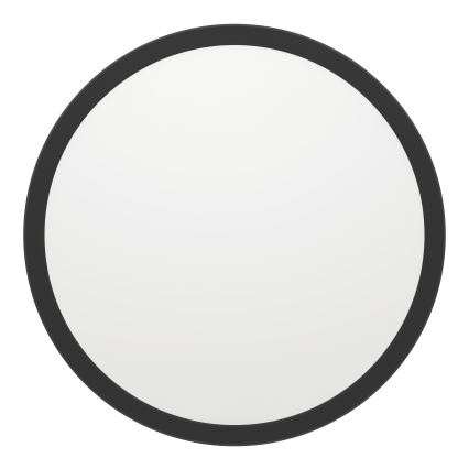 Eglo - LED Stmívatelné koupelnové stropní svítidlo LED/18,5W/230V 2700-6500K pr. 38,9 cm IP44 černá + dálkové ovládání