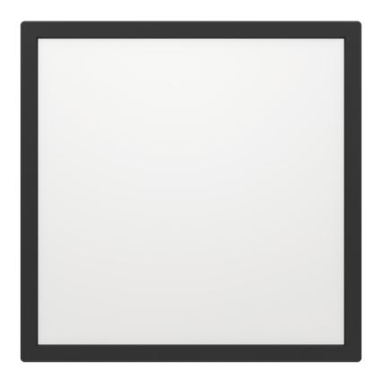 Eglo - LED Stmívatelné koupelnové stropní svítidlo LED/17,6W/230V 2700-6500K 39x39 cm IP44 černá + dálkové ovládání