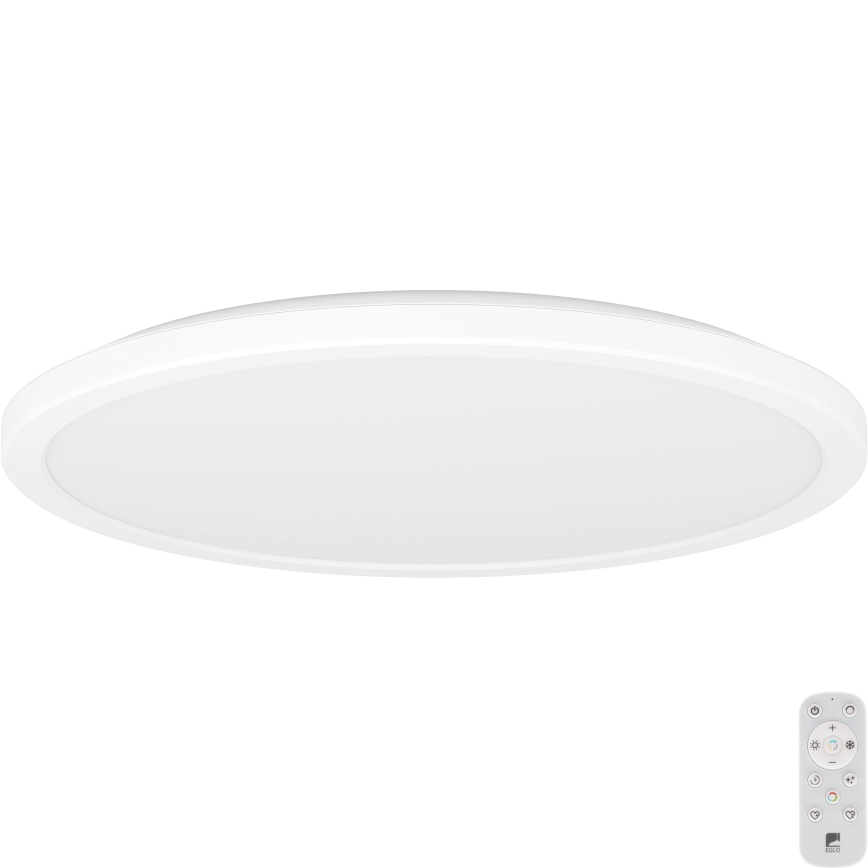 Eglo - LED Stmívatelné koupelnové stropní svítidlo LED/18,5W/230V 2700-6500K pr. 38,9 cm IP44 bílá + dálkové ovládání