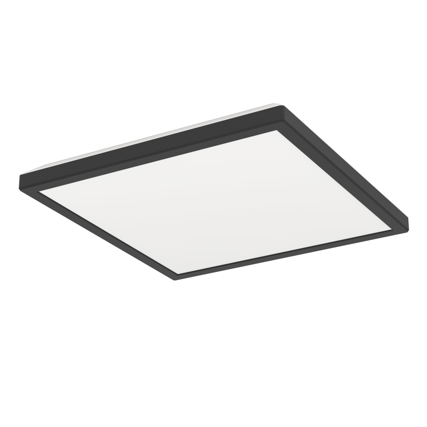 Eglo - LED RGBW Stmívatelné koupelnové stropní svítidlo LED/13,4W/230V 2700-6500K 29x29 cm IP44 černá