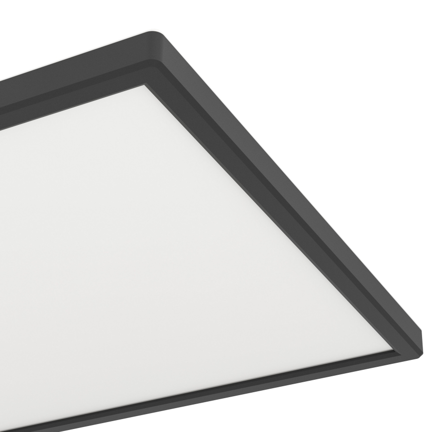 Eglo - LED RGBW Stmívatelné koupelnové stropní svítidlo LED/17,2W/230V 2700-6500K 30x57cm IP44 černá ZigBee