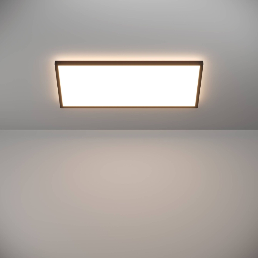 Eglo - LED RGBW Stmívatelné koupelnové stropní svítidlo LED/17,2W/230V 2700-6500K 30x57cm IP44 černá ZigBee