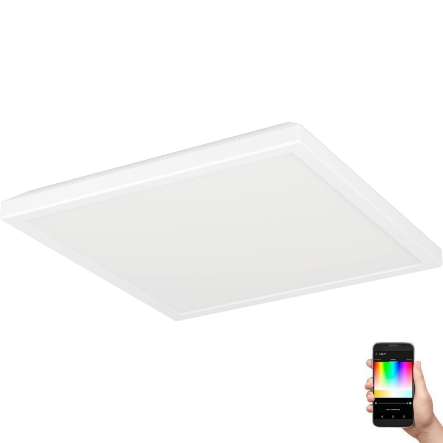 Eglo - LED RGBW Stmívatelné koupelnové stropní svítidlo LED/13,4W/230V 2700-6500K 29x29 cm IP44 bílá ZigBee
