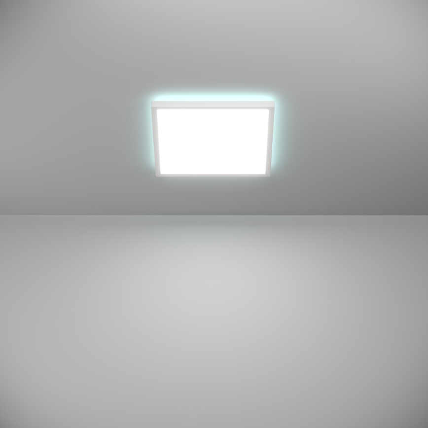 Eglo - LED RGBW Stmívatelné koupelnové stropní svítidlo LED/13,4W/230V 2700-6500K 29x29 cm IP44 bílá ZigBee