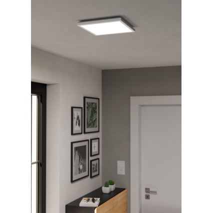 Eglo - LED RGBW Stmívatelné koupelnové stropní svítidlo LED/13,4W/230V 2700-6500K 29x29 cm IP44 bílá ZigBee
