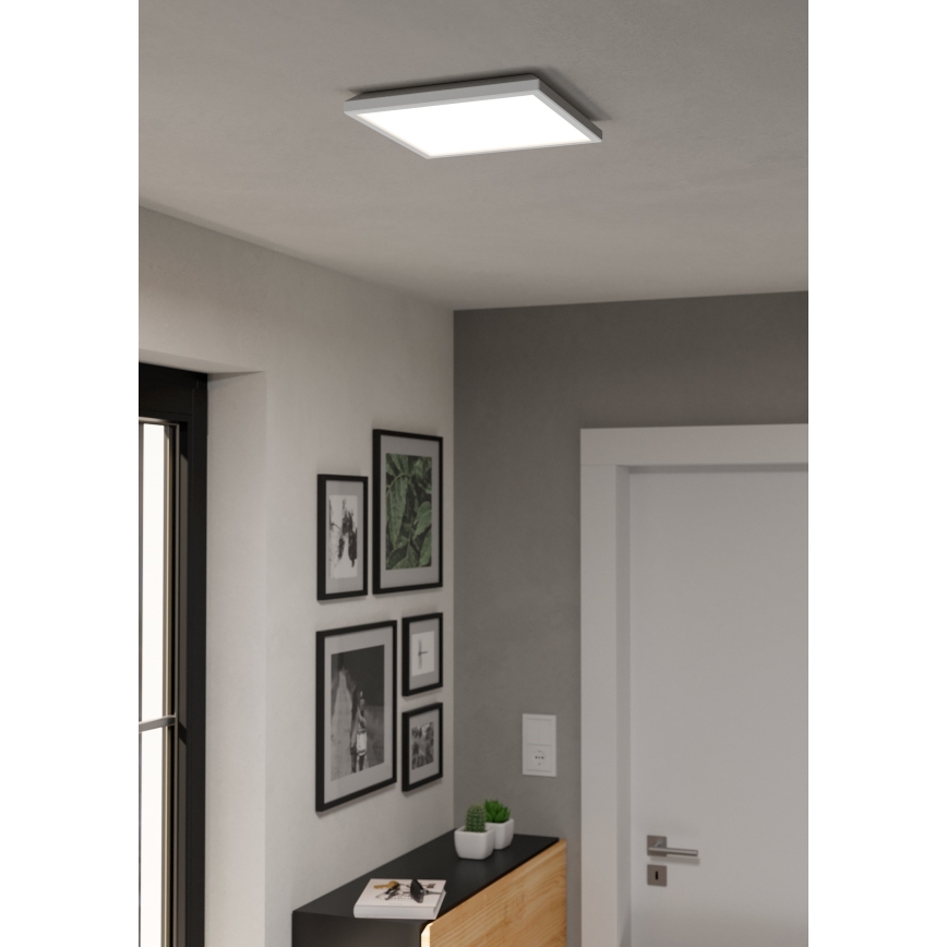 Eglo - LED RGBW Stmívatelné koupelnové stropní svítidlo LED/13,4W/230V 2700-6500K 29x29 cm IP44 bílá ZigBee