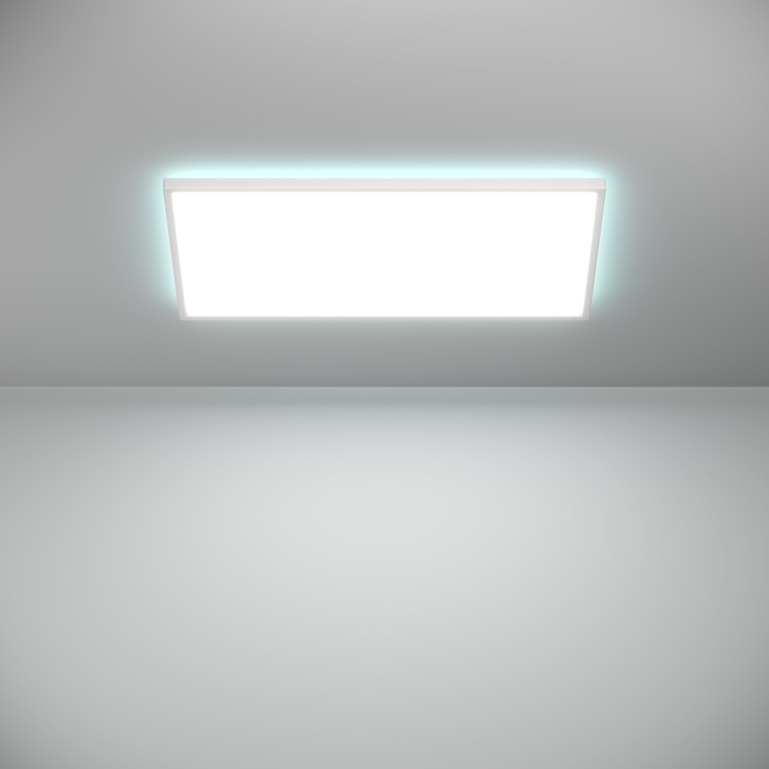 Eglo - LED RGBW Stmívatelné koupelnové stropní svítidlo LED/17,2W/230V 2700-6500K 30x57cm IP44 bílá ZigBee