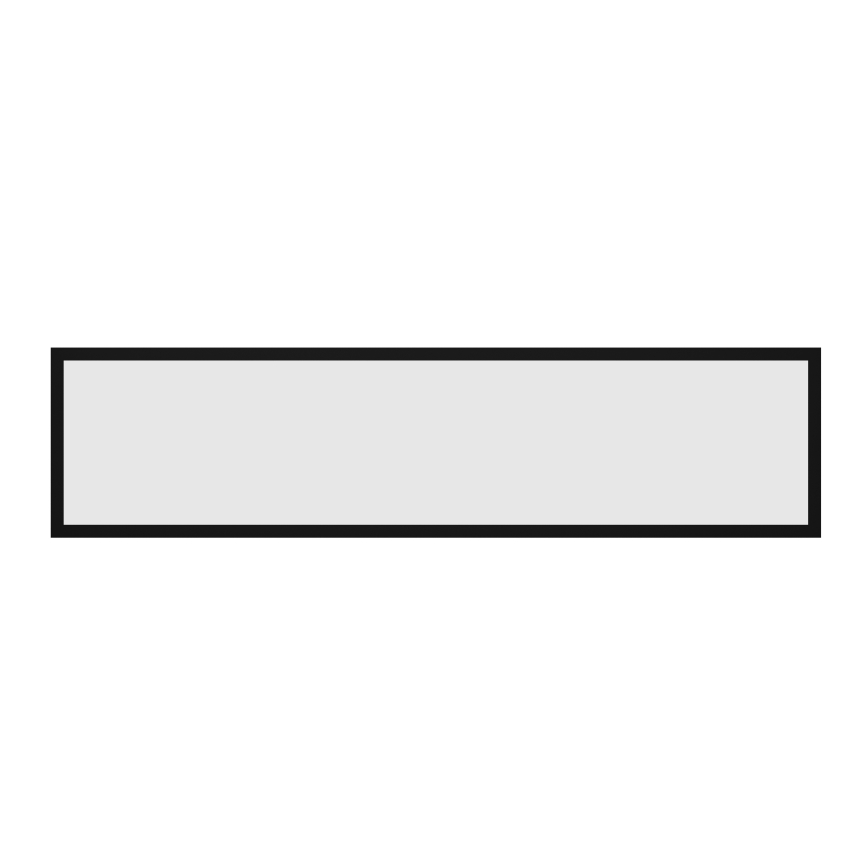 Eglo - LED Přisazený panel LED/33W/230V 2700/4000/6500K 120x30 cm černá