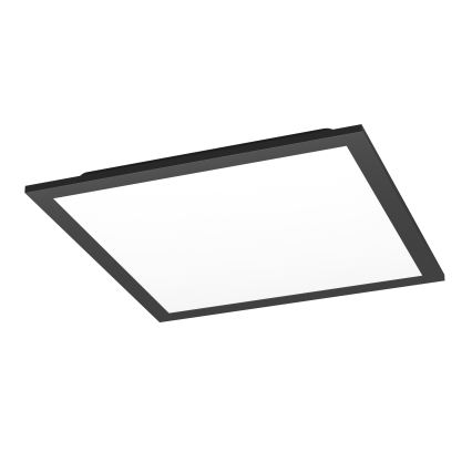Eglo - LED RGBW Stmívatelné stropní svítidlo LED/14W/230V 2700-6500K 30x30 cm černá