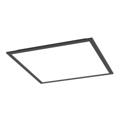 Eglo - LED RGBW Stmívatelné stropní svítidlo LED/19W/230V 2700-6500K 40x40 cm černá