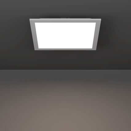 Eglo - LED RGBW Stmívatelné stropní svítidlo LED/14W/230V 2700-6500K 30x30 cm bílá