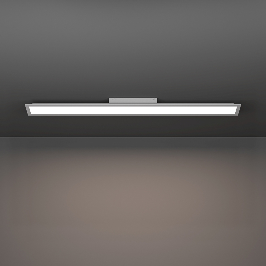 Eglo - LED RGBW Stmívatelný přisazený panel LED/28W/230V 2700-6500K 120x15 cm bílá