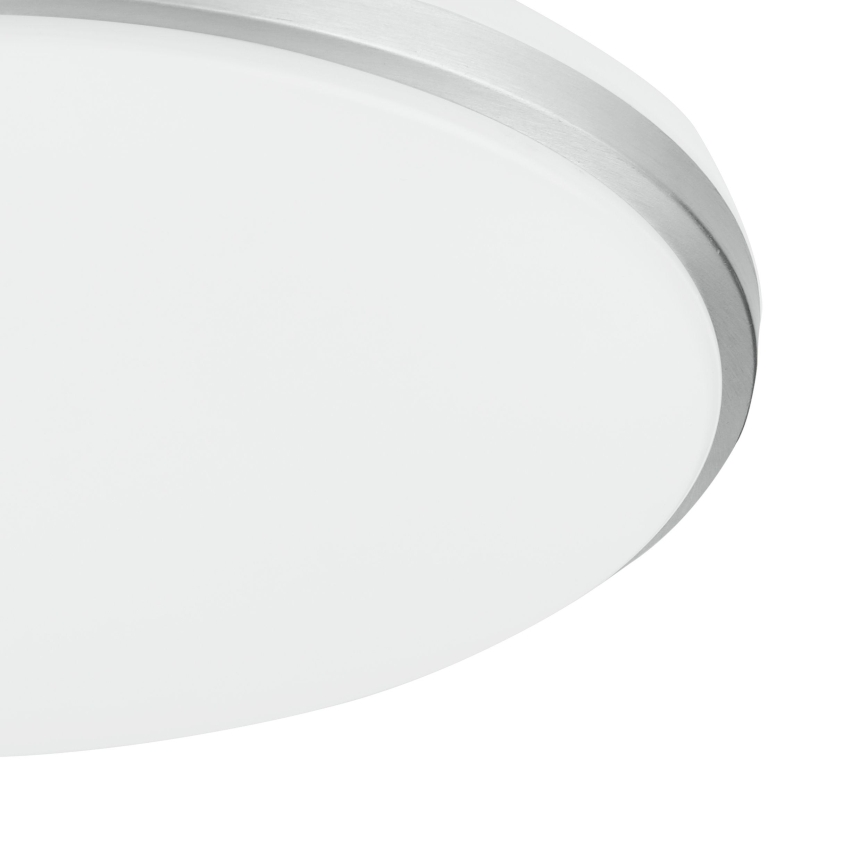 Eglo - LED Koupelnové stropní svítidlo LED/18W/230V 3000/4000/6500K IP54 matný chrom