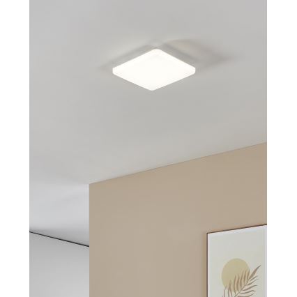 Eglo - LED Koupelnové stropní svítidlo LED/16,5W/230V 2700/4000/6500K 26x26 cm IP54 bílá