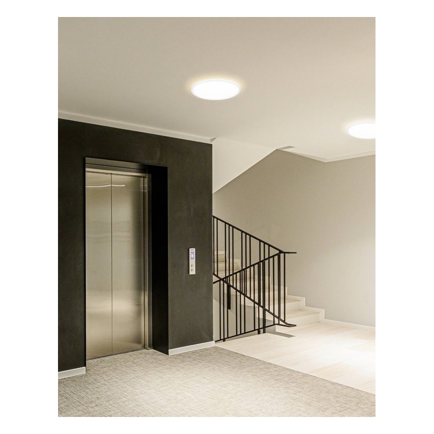 Eglo - LED Koupelnové stropní svítidlo LED/20,2W/230V pr. 39 cm IP54 bílá