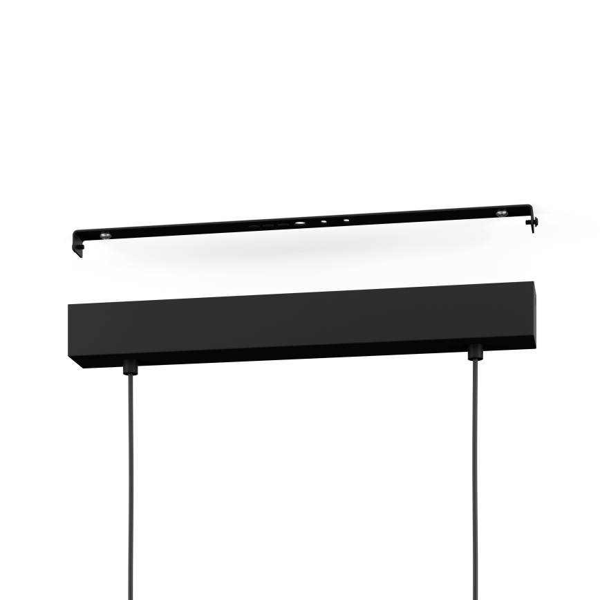 Eglo - LED Stmívatelný lustr na lanku 2xLED/12,5W/230V+1xLED/15,5W 3000K béžová/černá