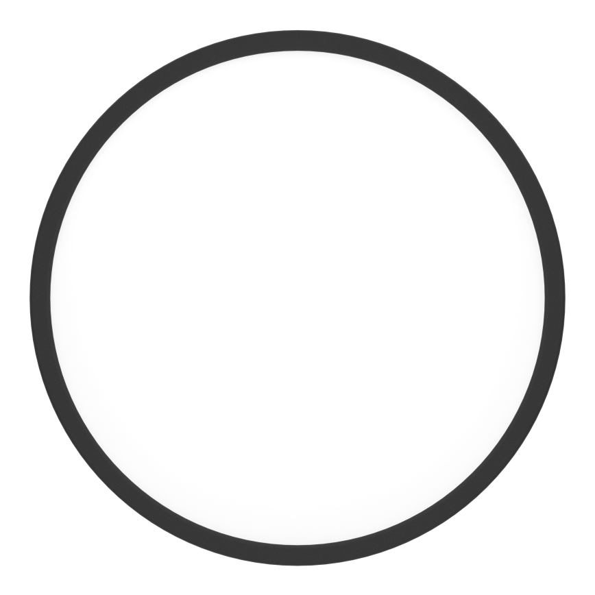 Eglo - LED RGBW Stmívatelné koupelnové stropní svítidlo LED/17,5W/230V 2700-6500K pr. 39,9 cm IP44 černá