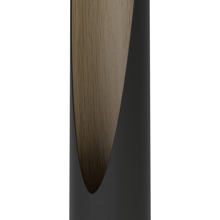 Eglo  - LED Stojací lampa 1xGU10/4,5W/230V 3000K černá/hnědá