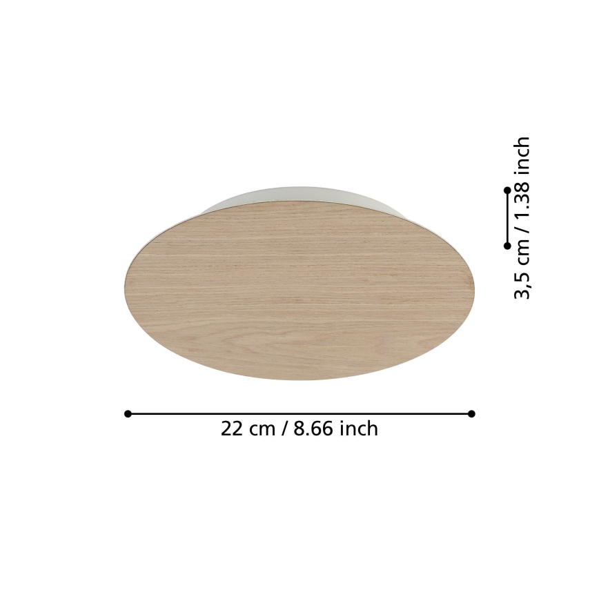 Eglo - LED Nástěnné svítidlo LED/9,2W/230V 3000K béžová