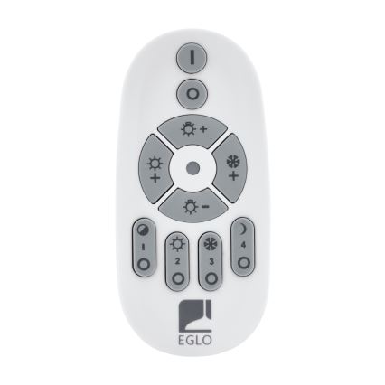 Eglo - LED Stmívatelné stropní svítidlo 2xLED/17W/230V +LED/4,2W 2700-6500K + dálkové ovládání