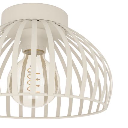 Eglo - Stropní svítidlo 1xE27/40W/230V pr. 28 cm krémová
