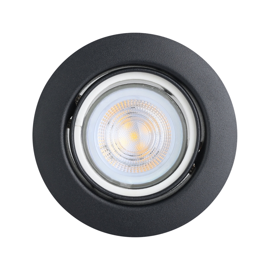 Eglo - SADA 3x LED Podhledové svítidlo 1xGU10/4W/230V černá