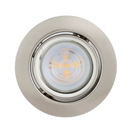 Eglo - SADA 3x LED Podhledové svítidlo 1xGU10/4W/230V matný chrom