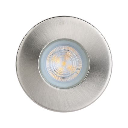 Eglo - SADA 3xLED Koupelnové podhledové svítidlo 1xGU10/4W/230V IP44 matný chrom