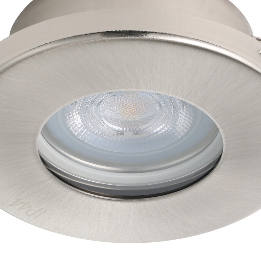 Eglo - SADA 3xLED Koupelnové podhledové svítidlo 1xGU10/4W/230V IP44 matný chrom
