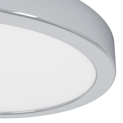 Eglo - LED Koupelnové stropní svítidlo LED/11,5W/230V 2700/4000/6500K pr. 21,1 cm IP44 lesklý chrom