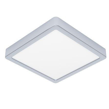 Eglo - LED Koupelnové stropní svítidlo LED/10,5W/230V 2700/4000/6500K 22x22 cm IP44 lesklý chrom