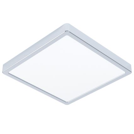 Eglo - LED Koupelnové stropní svítidlo LED/13W/230V 2700/4000/6500K 29x29 cm IP44 lesklý chrom